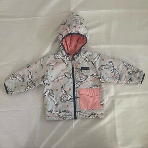 Patagonia Reversible Puff Ball Jacket Size 12-18 Months